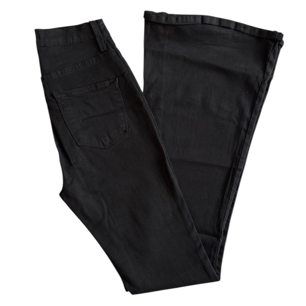 Fashion Nova Black Flare & Wide Leg Jeans